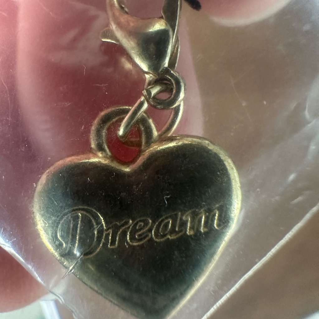 Disney Dream Gold Heart Dream Charm